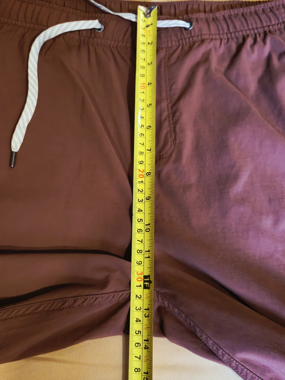 Vuori Men's Ripstop Climber Rust Brown Pants